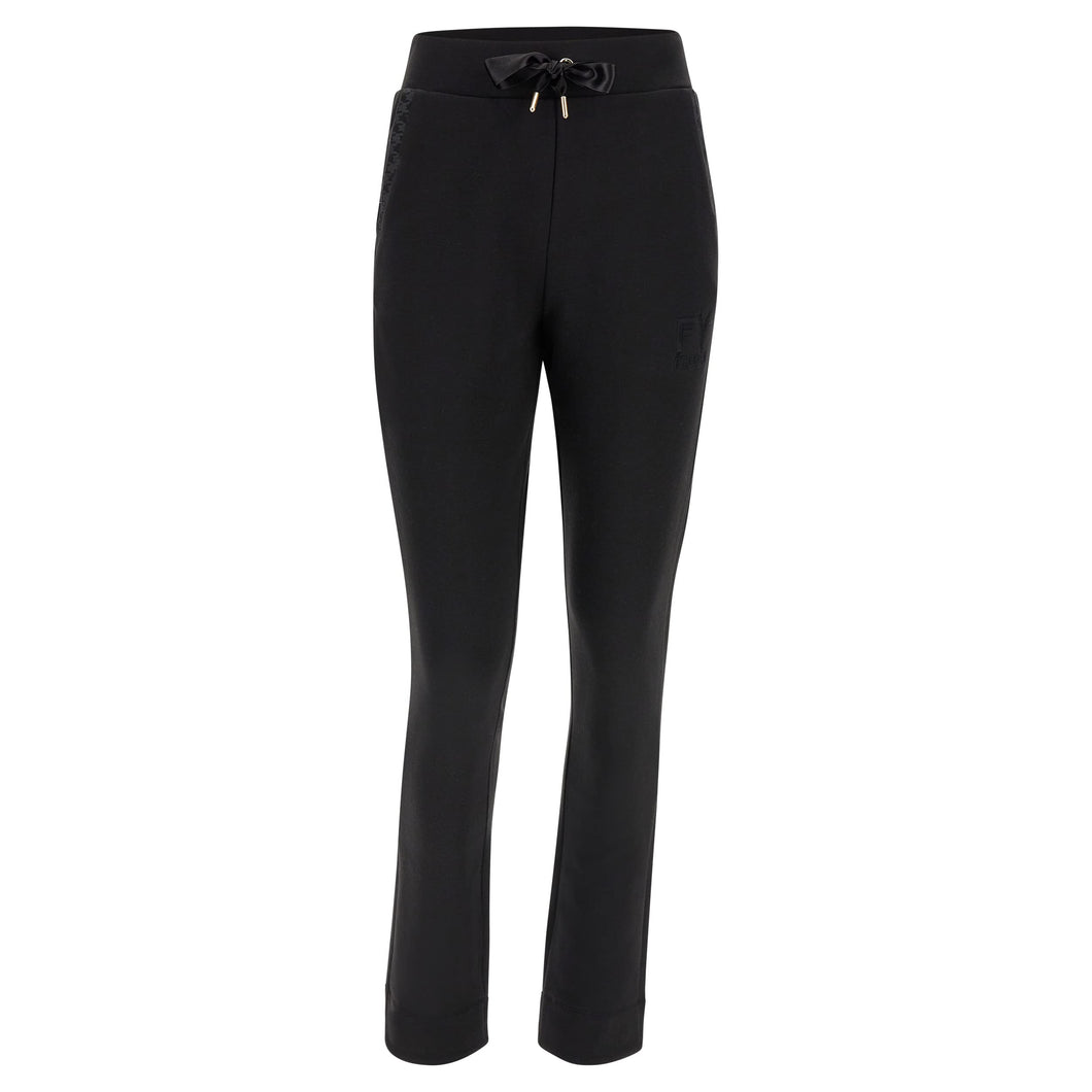FREDDY - Pantaloni Gamba Dritta Bordo Tasche E Risvolti Pied De Poule