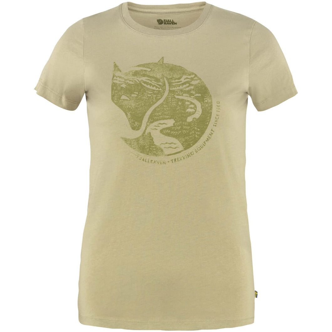 Fjällräven Arctic Fox Print T-Shirt W Maglietta Donna