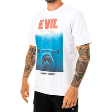 Carica l&#39;immagine nel visualizzatore di Gallery, DOOMSDAY T-Shirt Maniche Corte Uomo Evil Jaws White XL
