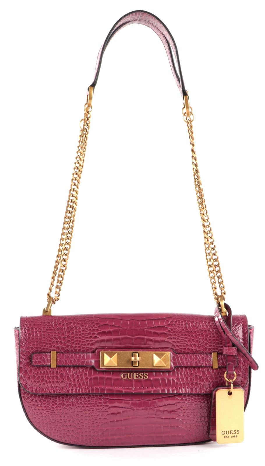 Guess Raffie Convertible Xbody Flap Plum
