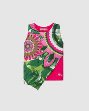 Carica l&#39;immagine nel visualizzatore di Gallery, Desigual T-Shirt Kitchner Coral Canotta Asimmetrica
