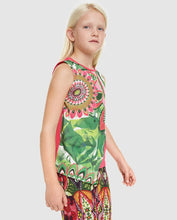 Carica l&#39;immagine nel visualizzatore di Gallery, Desigual T-Shirt Kitchner Coral Canotta Asimmetrica
