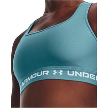 Carica l&#39;immagine nel visualizzatore di Gallery, Under Armour Crossback Mid Impact Sports Bra Reggiseno Sportivo Donna
