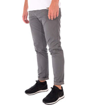Carica l&#39;immagine nel visualizzatore di Gallery, CARHARTT WIP Sid Pants Chinos Tin Rinsed Pantalone Uomo Cotone Elasticizzato Slim Tapered Fit
