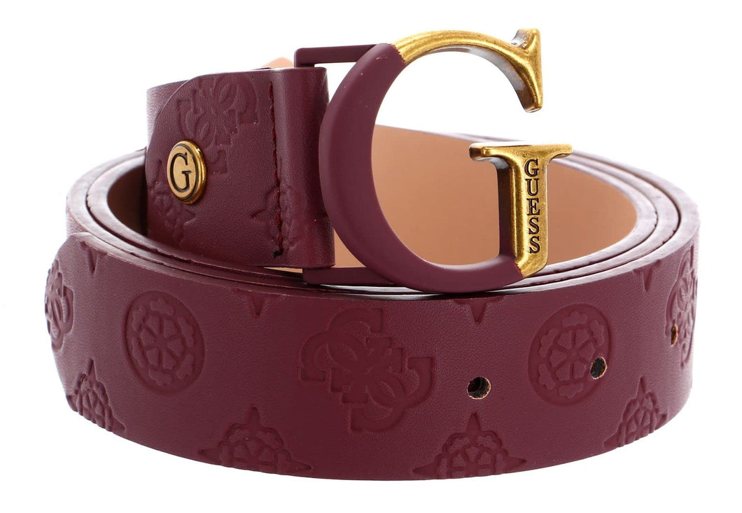 Guess Adjustable Belt W85 Merlot - accorciabile