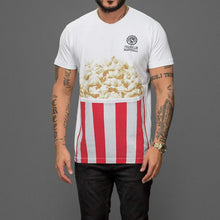 Carica l&#39;immagine nel visualizzatore di Gallery, Franklin and Marshall t-Shirt Maglietta Uomo in Cotone Stampa Pop Corn XL
