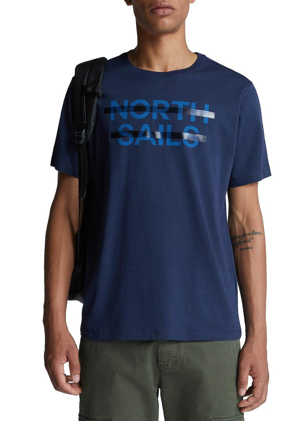 NORTH SAILS T-Shirt con Lettering