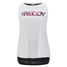 Carica l&#39;immagine nel visualizzatore di Gallery, FREDDY - Canotta Fitness MOV. con Retro in Mesh Logato
