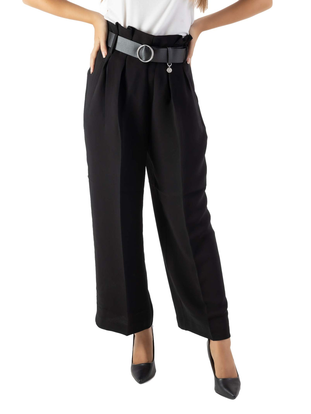 Pantaloni guess vita alta best sale