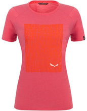 Carica l&#39;immagine nel visualizzatore di Gallery, SALEWA Pure Box Dry W T-Shirt Maglietta Donna
