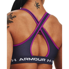 Carica l&#39;immagine nel visualizzatore di Gallery, Under Armour Reggiseno Sportivo Crossback Mid Impact Sport Bras Donna
