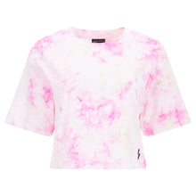 Carica l&#39;immagine nel visualizzatore di Gallery, FREDDY - T-Shirt Cropped Comfort Tye-Die con Maniche A Kimono
