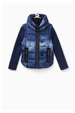 Carica l&#39;immagine nel visualizzatore di Gallery, Desigual Flock Coat Piumino con Manica Staccabile
