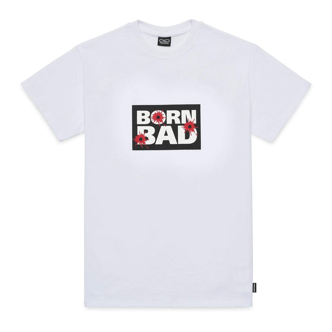 PRG Propaganda Bad Tee T-Shirt Manica Corta Uomo White