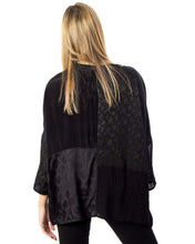 Carica l&#39;immagine nel visualizzatore di Gallery, Abasic Desigual Blus Bari Maglia a Manica 3/4 Donna Nero (S)
