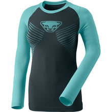 Carica l&#39;immagine nel visualizzatore di Gallery, DYNAFIT Speed Dryarn L/S Tee Maglietta a Maniche Lunghe, Blu marino/3010, L Donna
