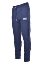 Carica l&#39;immagine nel visualizzatore di Gallery, Diesel 00SZLBP-TARY-Logo 0BAWT Pantalone in Felpa da Uomo con Logo Blu
