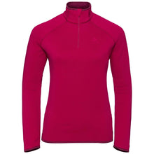 Carica l&#39;immagine nel visualizzatore di Gallery, Odlo Carve Ceramiwarm Midlayer 1/2 Zip - Felpa in Pile 1/2 Zip - Donna
