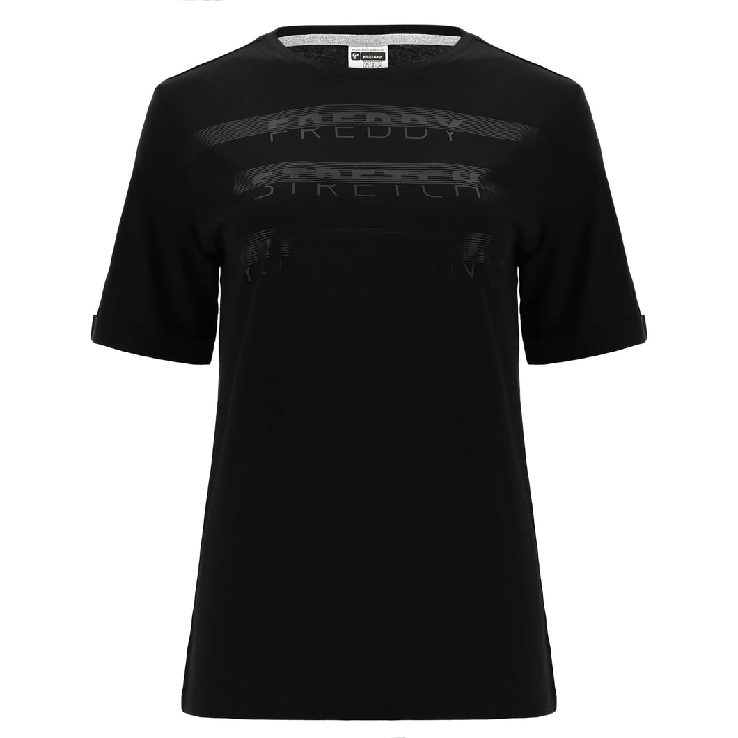 FREDDY - T-Shirt Regular Fit Stretch Your Mind