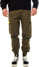 Carica l&#39;immagine nel visualizzatore di Gallery, Iuter Cargo Jogger 21SICJ01 Pantalone uomo con tasconi Verde
