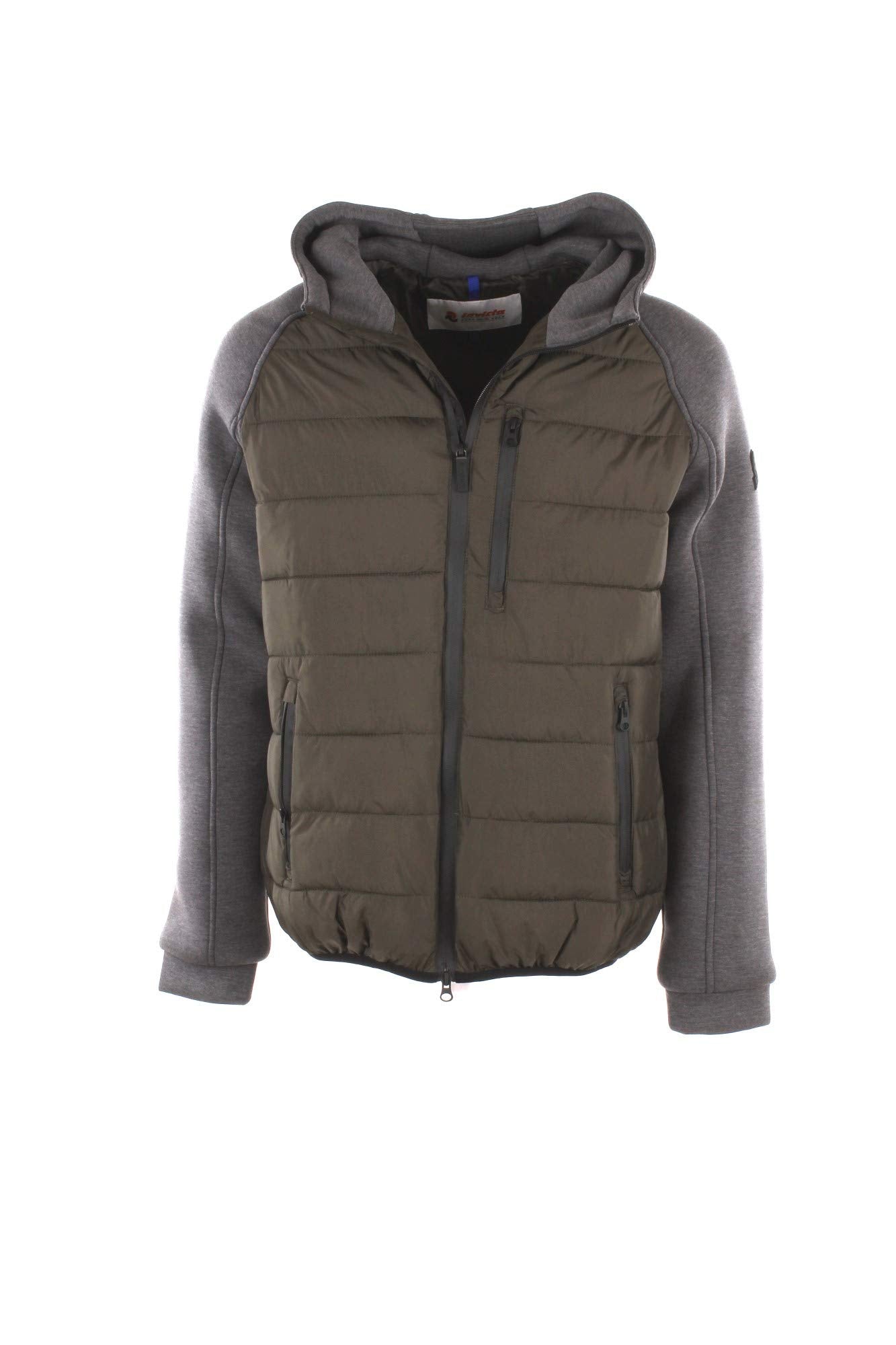 invicta Giubbotto Uomo con Cappuccio, Maniche Felpa 4431510, Imbottito
