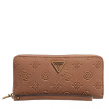 Carica l&#39;immagine nel visualizzatore di Gallery, PORTAFOGLIO DONNA GUESS D CARAMEL SWPB8403460CAR helaina portafoglio grande ziparound CARAMEL ND scelta=P
