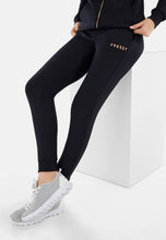 Carica l&#39;immagine nel visualizzatore di Gallery, FREDDY - Pantaloni Sportivi in Felpa Viscosa con Logo in Filo Lurex

