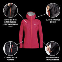 Carica l&#39;immagine nel visualizzatore di Gallery, Salewa Puez (Aqua 3) Ptx W Jkt, Giacca Donna
