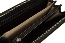 Carica l&#39;immagine nel visualizzatore di Gallery, Trussardi Jeans Portafoglio donna articolo 75W00180 T-TOTE ZIP 3PKT LG SAFFIANO WALLET - cm.20,5x11x2,5
