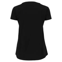 Carica l&#39;immagine nel visualizzatore di Gallery, FREDDY - T-Shirt Leggera con Spacchi E Logo in Piallettes E Glitter
