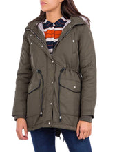 Carica l&#39;immagine nel visualizzatore di Gallery, TIFFOSI ZAKARTA Parka 10023744 Giacca Lunga Donna Color Verde (M)
