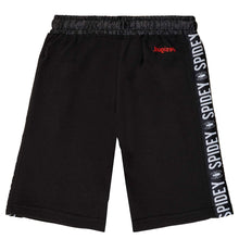 Carica l&#39;immagine nel visualizzatore di Gallery, Abasic Desigual Bermuda Sportivi Pantaloncini in Cotone Spiderman Nero
