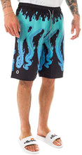 Carica l&#39;immagine nel visualizzatore di Gallery, Octopus Flames Boardshorts Costume da Bagno Uomo 20SOBS05 Blk Black
