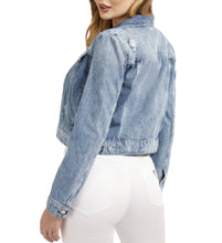 Carica l&#39;immagine nel visualizzatore di Gallery, Guess Giacca Jeans Donna Delya Trucker Denim ES22GU63 W2RN01D3Y0T STSW
