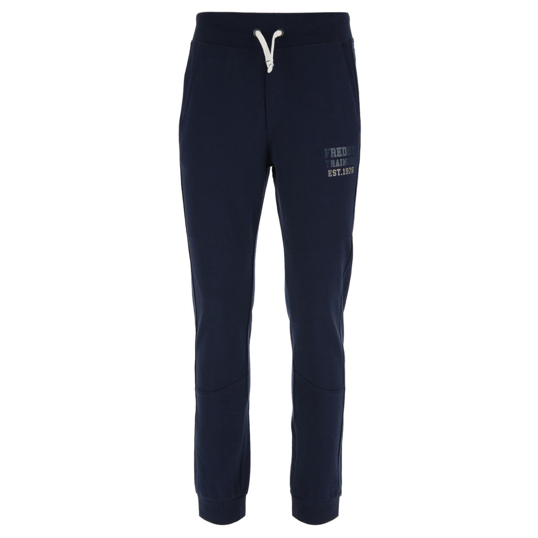 FREDDY PANTALONI IN FELPA DI COTONE 100% CON CUCITURE A PANNELLI