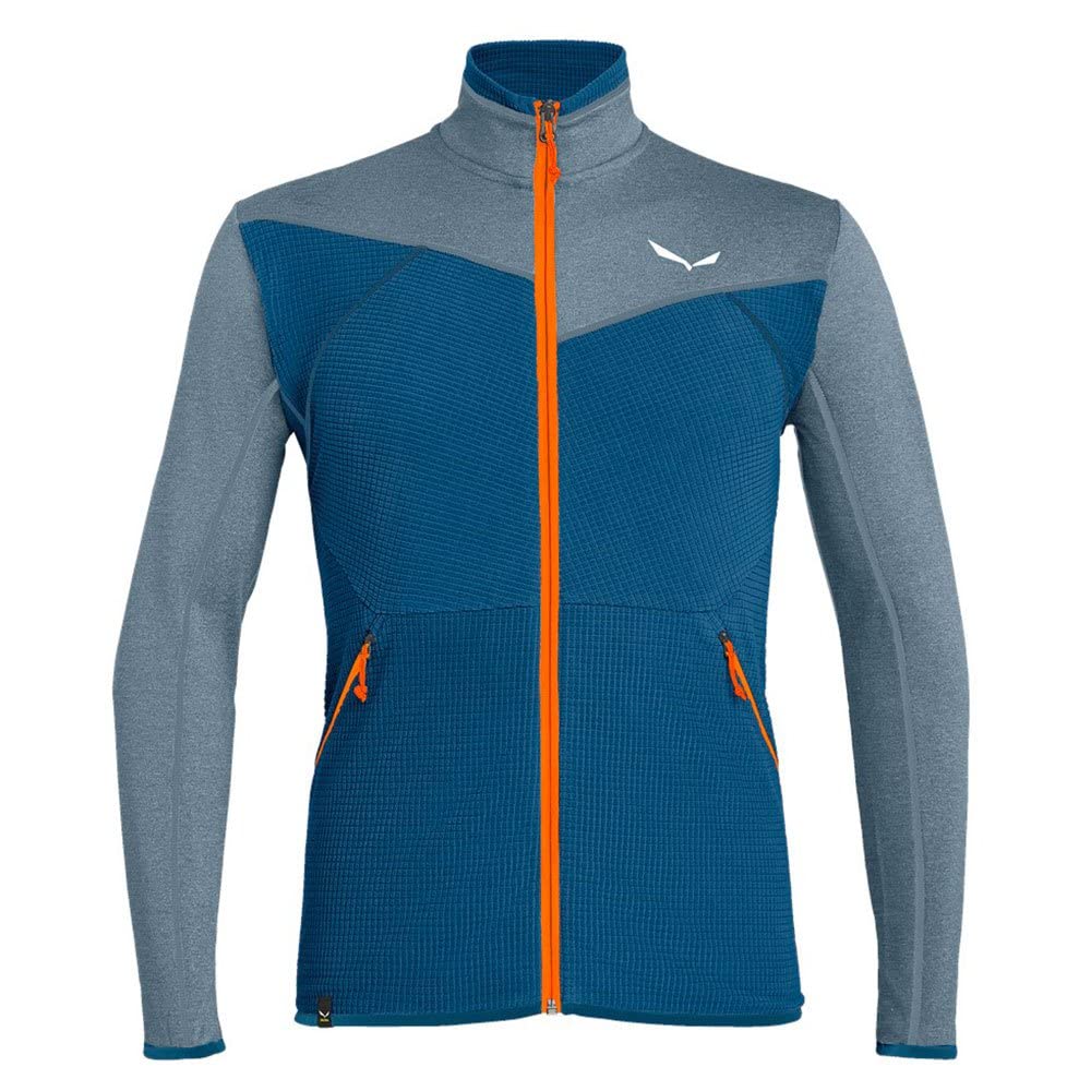 Salewa Puez Hybrid PL M FZ, Felpa con Cappuccio Uomo