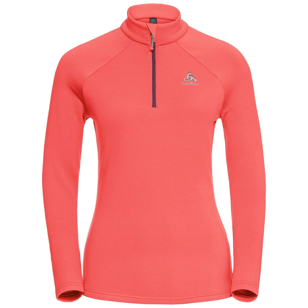 Odlo Snowboard 1/2 Zip, Pile Donna