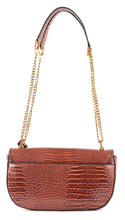 Carica l&#39;immagine nel visualizzatore di Gallery, Guess Raffie Convertible Xbody Flap Cognac
