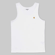 Carica l&#39;immagine nel visualizzatore di Gallery, CARHARTT WIP Chase A-Shirt Canotta Smanicato Uomo Bianco
