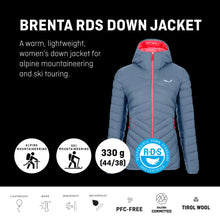 Carica l&#39;immagine nel visualizzatore di Gallery, SALEWA Brenta RDS DWN W Jkt mauvemood/6080
