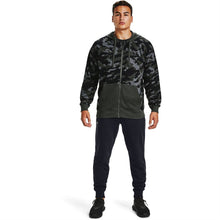 Carica l&#39;immagine nel visualizzatore di Gallery, Under Armour Rival Fleece Plus - Maglietta da uomo con zip intera
