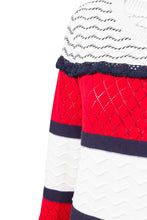 Carica l&#39;immagine nel visualizzatore di Gallery, Desigual Maglione Rosso - JERS CLONMEL - 19SWJF51 (XL)
