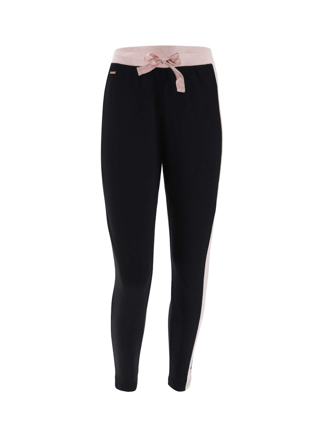 FREDDY Pantaloni Donna Nero Rosa S1WSDP11NP94 XS