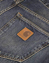 Carica l&#39;immagine nel visualizzatore di Gallery, CARHARTT WIP Buccaneer Pant Edgewood Denim - Blue Coast Washed
