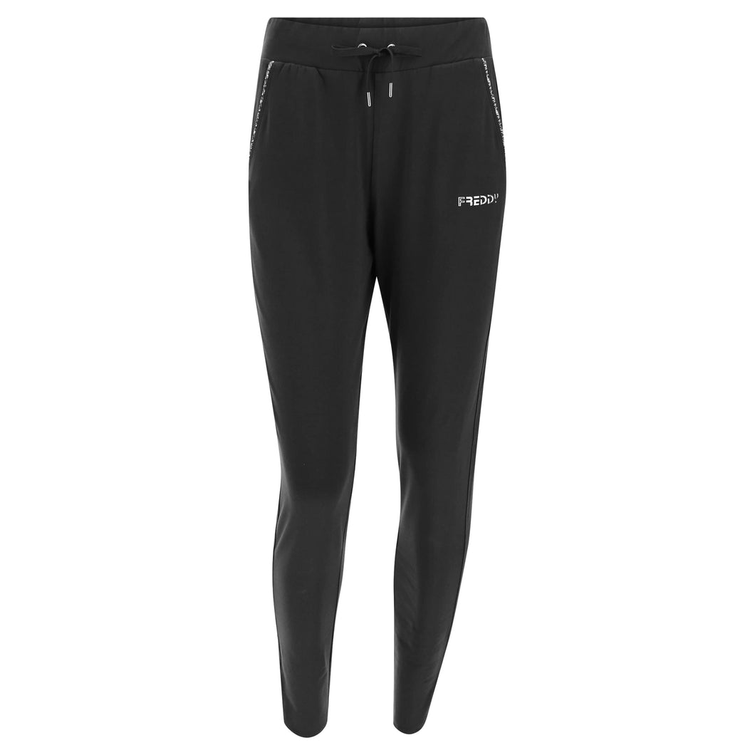 FREDDY - Pantaloni Slim Fit con Tasche E Spacchetti sul Fondo
