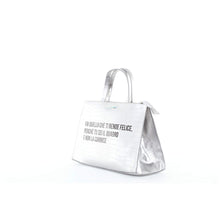 Carica l&#39;immagine nel visualizzatore di Gallery, LE PANDORINE Borsa Cocco Bag Quadro Silver
