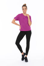 Carica l&#39;immagine nel visualizzatore di Gallery, FREDDY - T-Shirt Comfort Fit A Pois Training
