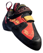 Carica l&#39;immagine nel visualizzatore di Gallery, WILD CLIMB - PANTERA SOFT V - scarpette scarpetta da arrampicata sportiva - chiusura in Velcro - per arrampicatori evoluto che richiedono precisione e sensibilità
