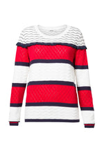 Carica l&#39;immagine nel visualizzatore di Gallery, Desigual Maglione Rosso - JERS CLONMEL - 19SWJF51 (XL)
