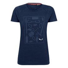 Carica l&#39;immagine nel visualizzatore di Gallery, SALEWA Pure Box Dry W T-Shirt Maglietta Donna
